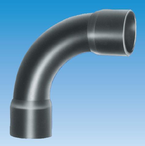 Swim-Tec PVC Bogen 90° Klebemuffe Ø 90 mm