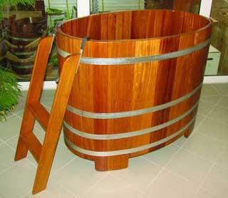 Blumenberg Sauna-Tauchbecken Kambala 112 x 79 x 101 (LxBxH) cm versiegelt