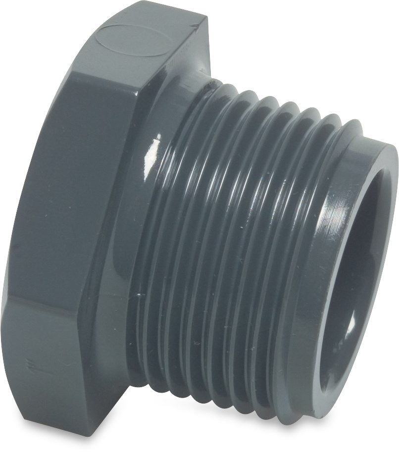 Bevo PVC Stopfen 2 1/2" mit Zylindrischem AG