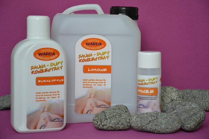 WARDA Saunaaufgusskonzentrat 5 Liter- verschiedene Düfte-Fruchtig (15,32 € pro 1 l)
