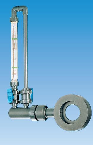 Swim-Tec Nebenstromdurchflussmessgerät für den Zwischenflanscheinbau
