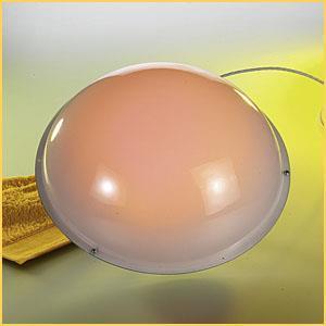 Eliga Sauna-LED-Farbleuchte rund inkl. hitzebeständigem Drucktaster
