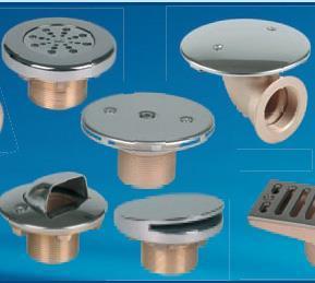 Swim-Tec Lahme Blende/Rost aus Edelstahl V4A D=142 mm für 3835020 + 3845020