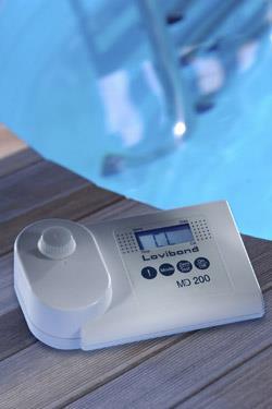 Lovibond Photometer MD 200 - 6 in 1 für Chlor Brom pH-Wert Stabilizer Alkalität-M und Calciumhärte mit Reagenztabletten
