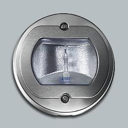 Wibre Einbauscheinwerfer V4A Edelstahl 400 Watt 30 Volt mit 3 m langen Spezial-Unterwasserkabel