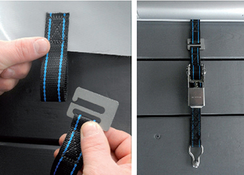 Walter Piscine WALU Pool Mehrpreis Schnellabspannsystem für Abdeckung Becken mit Leiter/Treppe