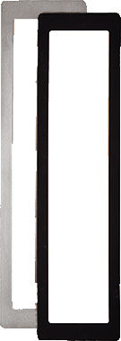 Sentiotec Zubehör Sentiotec Edelstahlblende für Vitae IR - Strahler 500W Edelstahl Schwarz