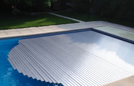 T&A AquaTop Lamellenabdeckung Polycarbonat Lamellen (157,58 € pro 1 m²)