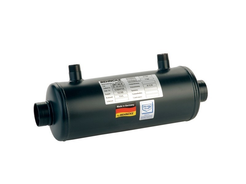 Behncke QWT 100-70 V4A Schwimmbad-Wärmetauscher