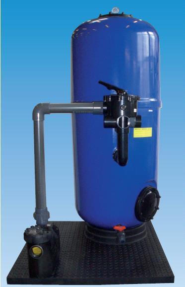 Swim-Tec Meranus Hochschicht Filteranlage Luxus S Prime Ø650 mm mit Speck Pumpe Prime 15 230 V