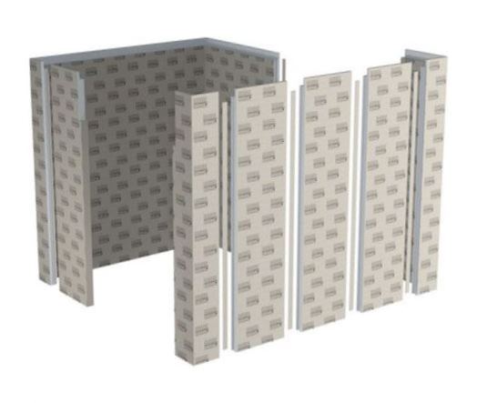 LUX ELEMENTS CONCEPT-WA 2701-3000 mm Bausatz für Wände
