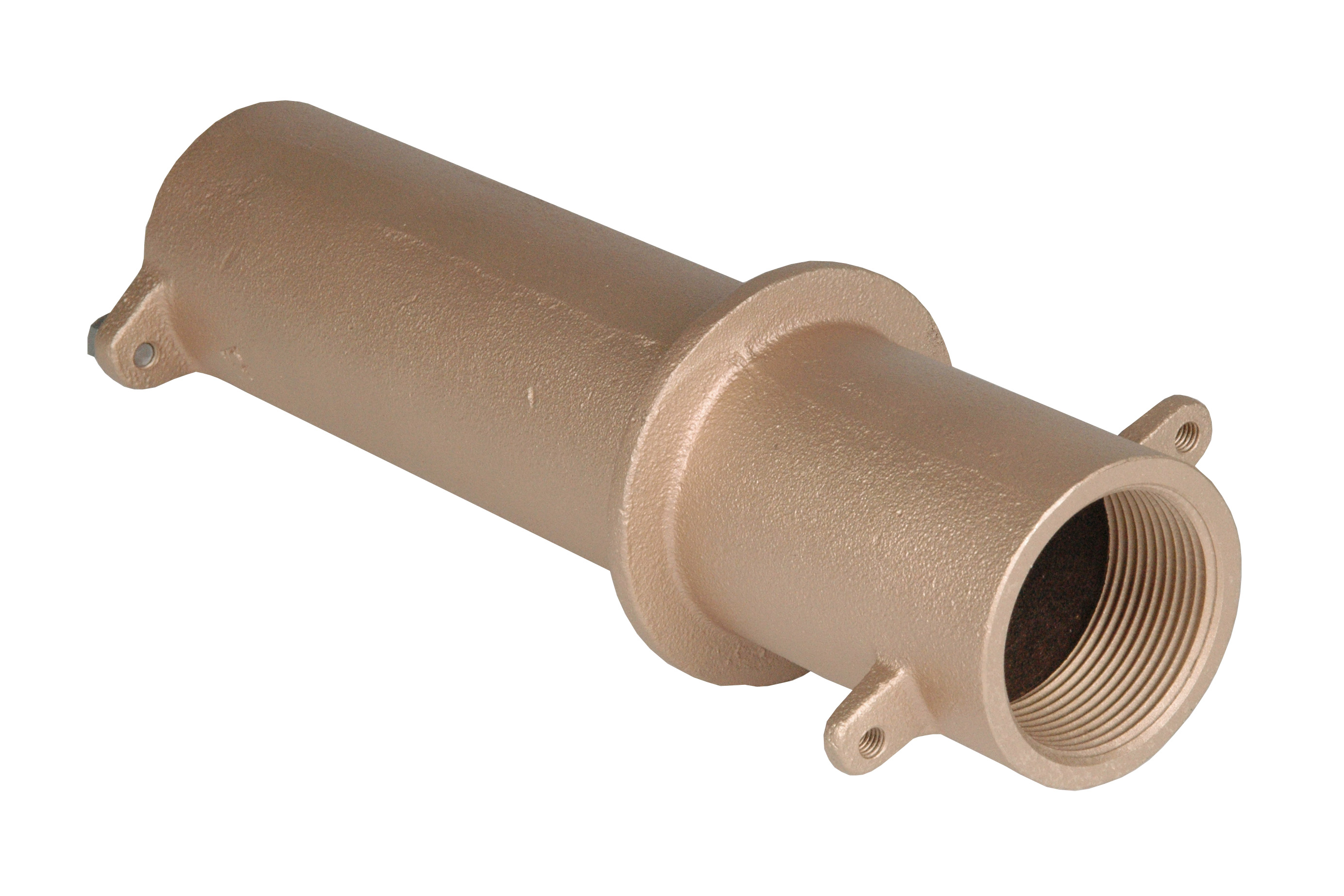 Hugo Lahme AllFit Wanddurchführung für Beton-/Fliesenbecken 100 mm 2" IG x 2" IG Bronze