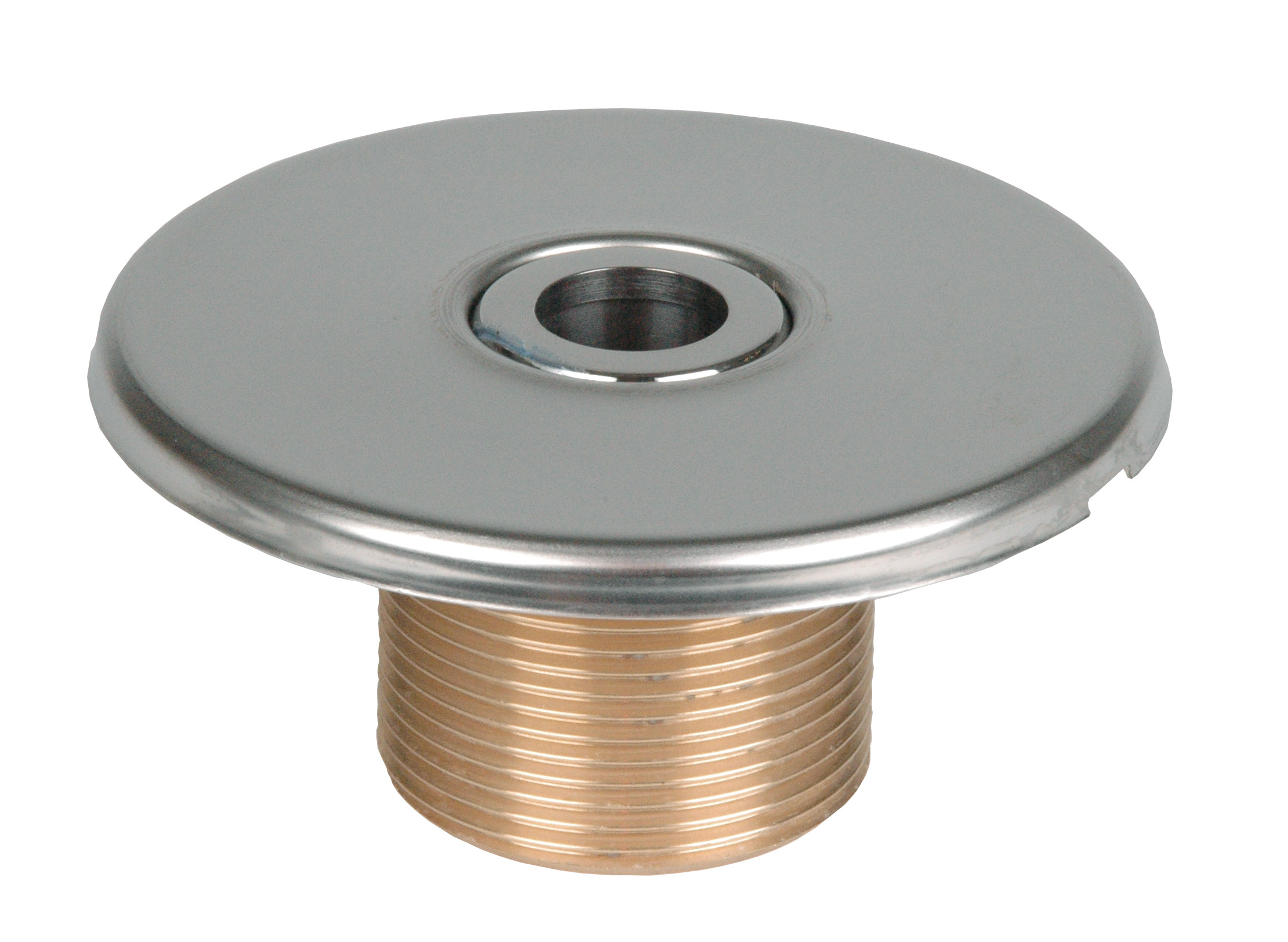 Hugo Lahme AllFit Einlaufdüse für Beton-/Fliesen-/Fertigbecken 1,5" AG 40 mm 18 mm Bronze