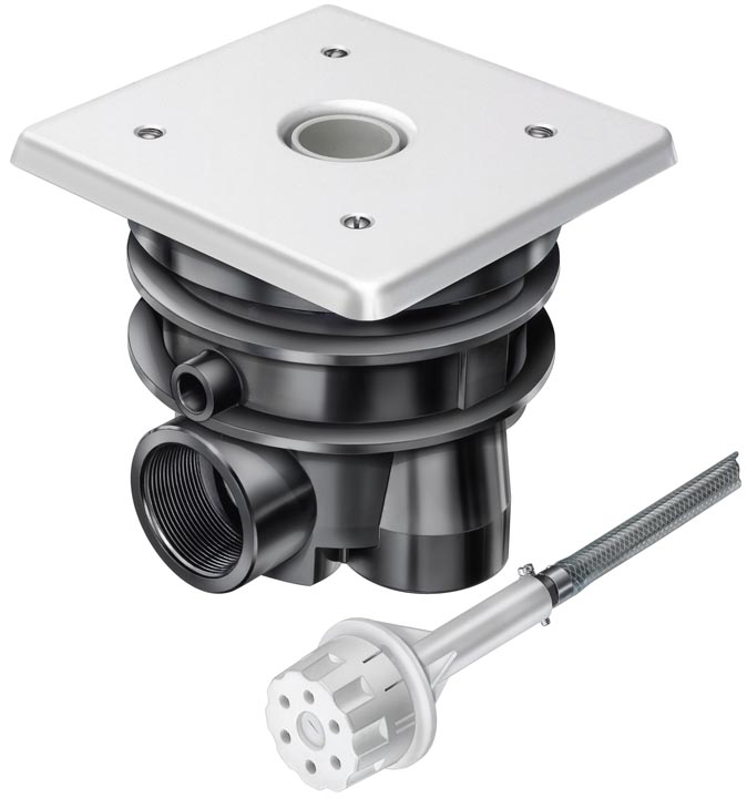 Speck BADU Quadro Sport Combi Wand-/Bodendüse 40 mm Ausführung I