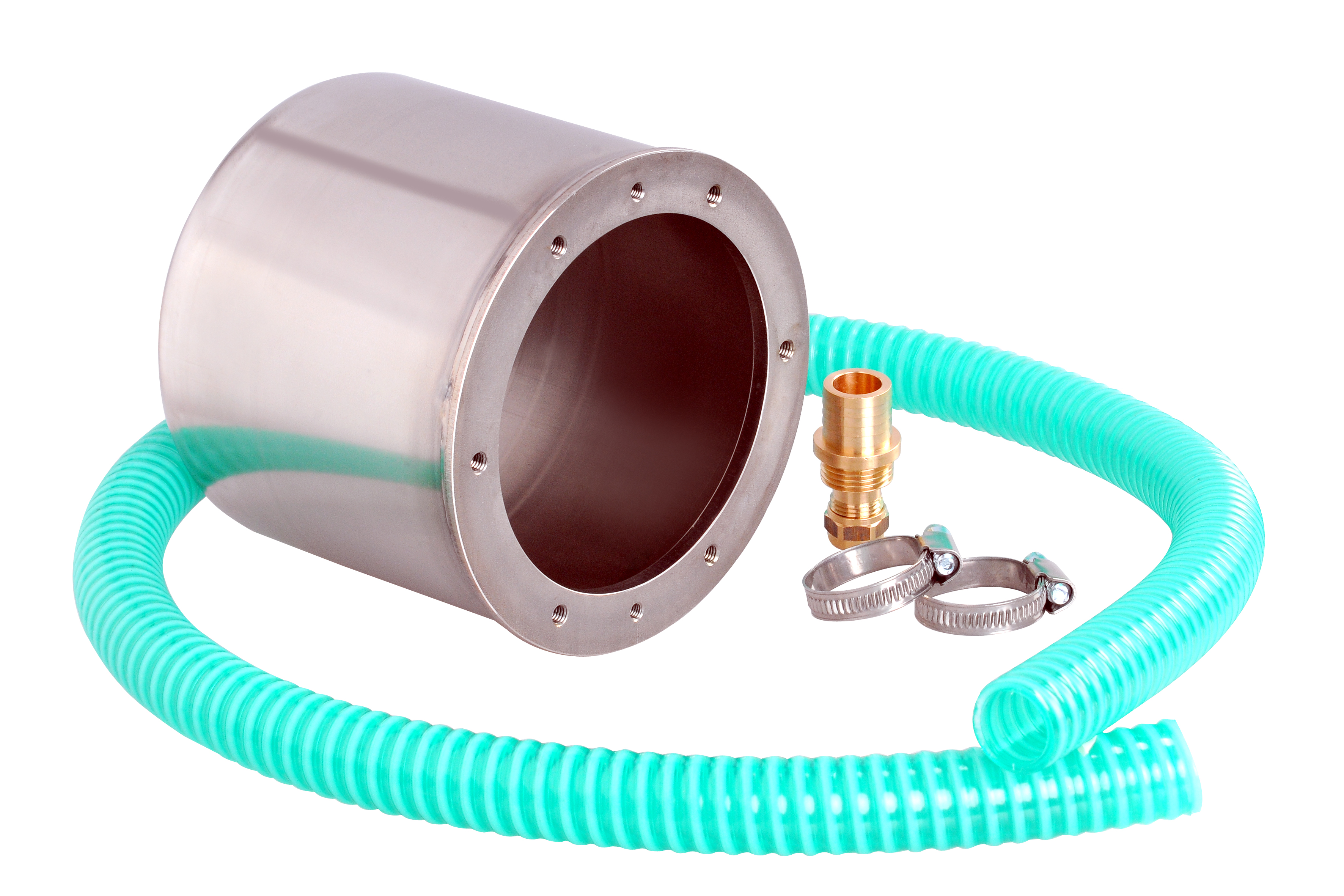 Hugo Lahme VitaLight Scheinwerfer Einbaunische Edelstahl für Einsätze Ø 146 + 150 mm Beton-/Fliesenbecken
