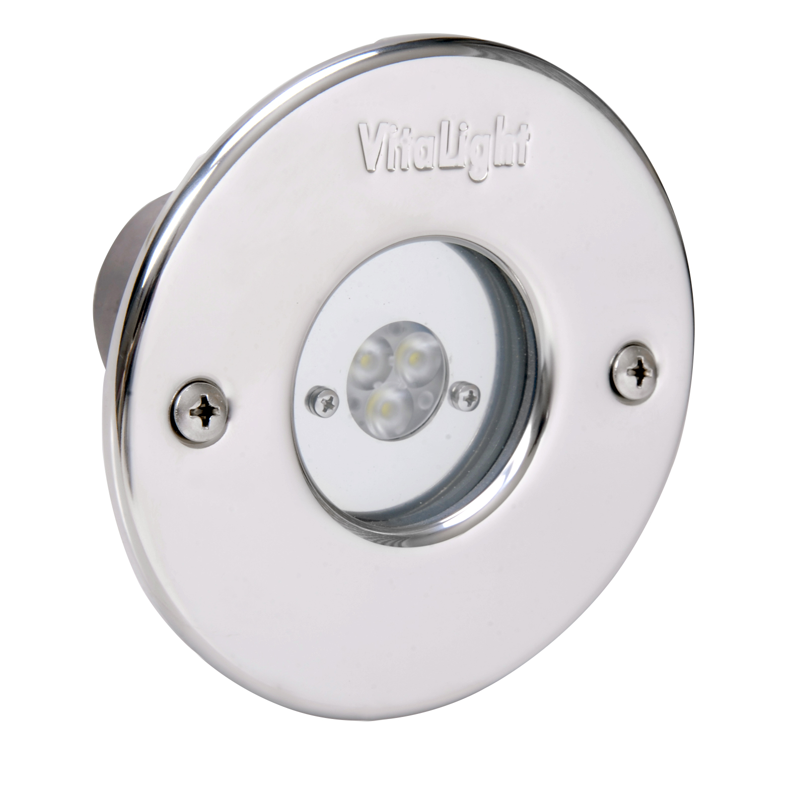 Hugo Lahme VitaLight Scheinwerfereinsatz "3er PowerLED rund" Ø 110 mm Rotguss RGB 819 LM 40°