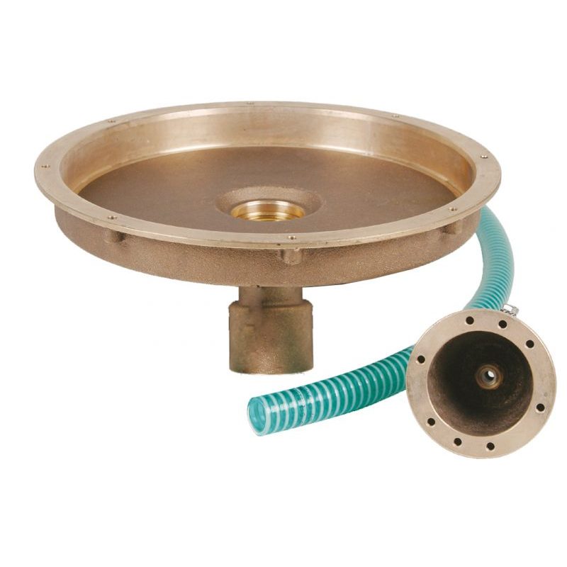 Hugo Lahme Fitstar Einbausatz Boden-Luftsprudelanlage Bronze