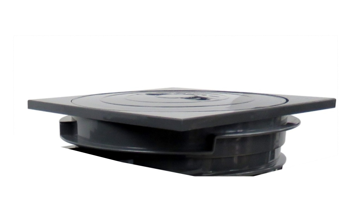 Fluidra Astral Skimmerdeckel rechteckig Oberflächenabsauger Typ 17.5 Farbe Anthrazit