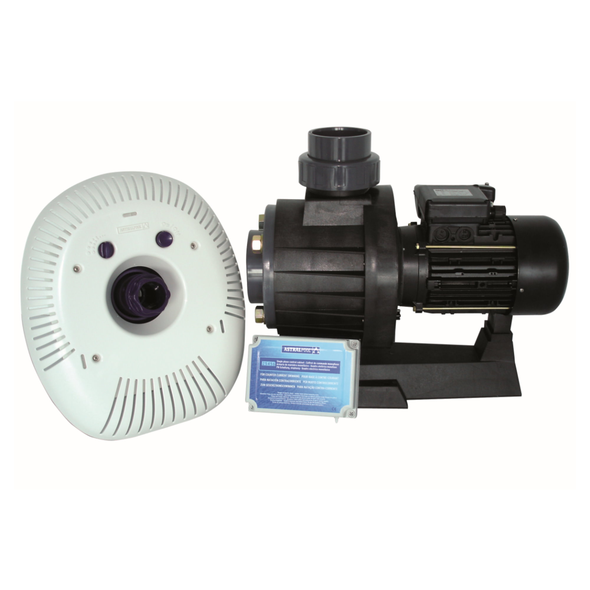 Fluidra Astral ECO Gegenstromanlage mit Pumpe 2,2 KW