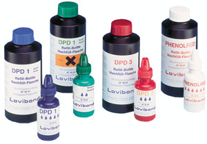 Lovibond DPD 1 Pufferlösung blau 100 ml ca. 330 Tests (990,00 € pro 1 l)