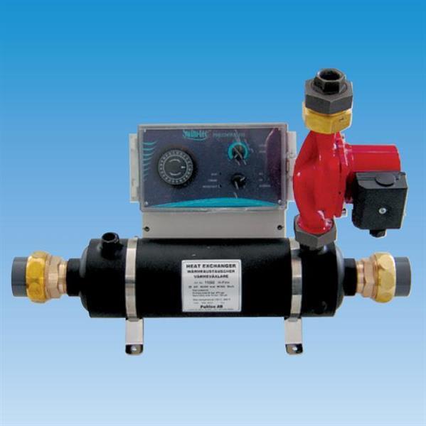 Swim-Tec Heizfilteranlage Luxus 650 mit Speck Pumpe 90|15, 230 V für Beckeninhalt bis 60m³