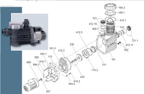 Speck & Swim-tec Super Pump Set Ansaugverschraubung...