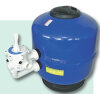 Filterbehälter Comfort 800 mit 6-Wege-Ventilsatz für Beckeninhalt  85 m³