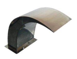 Schwalldusche Dolphin V4A Schwallschlitzbreite 31 cm...