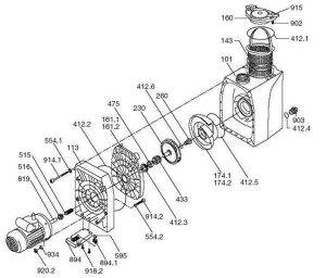 Speck Leitschaufeleinsatz-Diffuser für Bettar + 40/7...