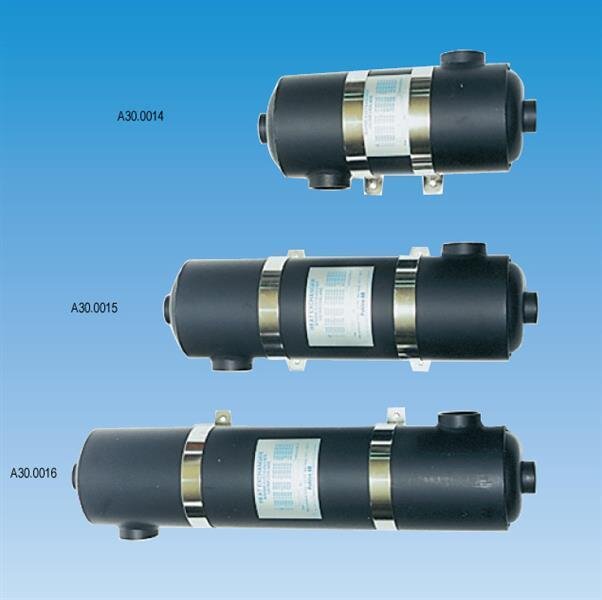 Swim-Tec PAHLEN Maxi-Flo Wasserwärmetauscher V4A verschiedene Ausführungen