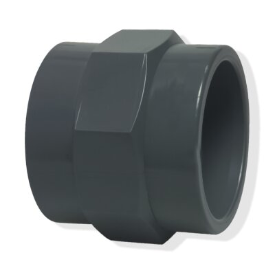 PVC Übergangsstück verstärkt Klebemuffe Ø 63 mm x 2" IG