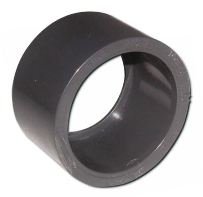PVC Reduktion kurz 110 x 63 mm Klebestutzen und Klebemuffe