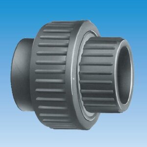 PVC Verschraubung d 110 mm mit Klebemuffe