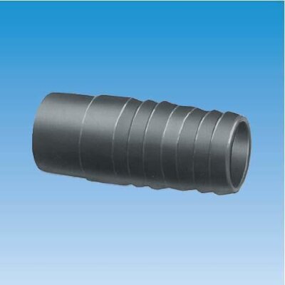 PVC Schlauchtülle mit Klebestutzen 32 mm für 2 Schlauchgrößen 32 und 34 mm