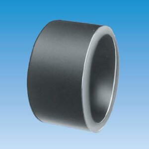 PVC Kappe d 140 mm mit Klebemuffe