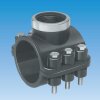 PP-Anbohrschelle d 140 mm x 1 1/4" mit Innengewinde - verstärkt