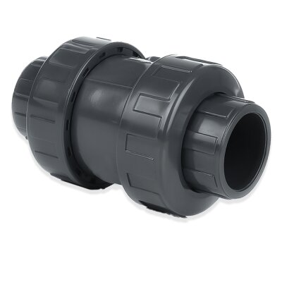 PVC Kegel Rückschlagventil d 63 mm mit Klebemuffe