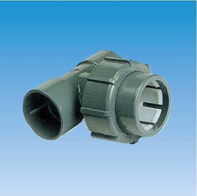 Übergangs T-Stück 90° Klemm x Klebemuffe x Klebemuffe 63 x 63 x 63 mm