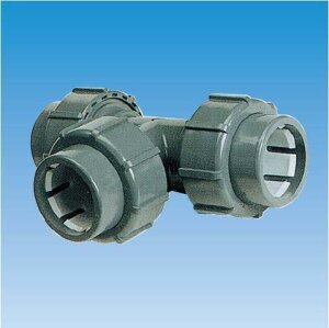 Übergangs T-Stück 90° Klemm x Klemm x Klemm...