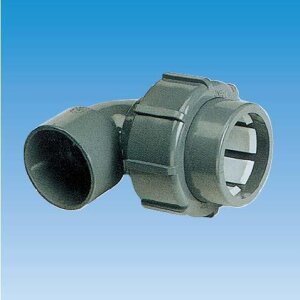 Übergangswinkel 90° Klemm x Klebemuffe 63 x 63 mm