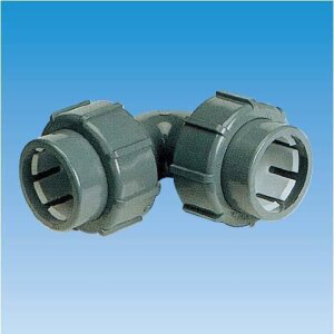 Übergangswinkel 90° Klemm x Klemm 63 x 63 mm