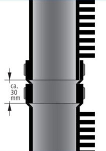 MTH Sunny Flex S Montagehilfen für Ziegel mit zu...