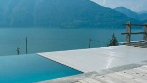 Bieri Duotherm PVC Schwimmbadabdeckung Preis pro m²  konfektioniert Rollladenabdeckung