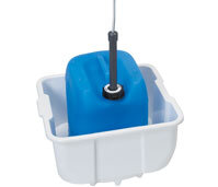 Swim-Tec  Lagerwanne aus PVC zur sicheren Aufbewahrung von 25 l oder 30 l  Kanis bei Schwimmbadbau24 GmbH bestellen