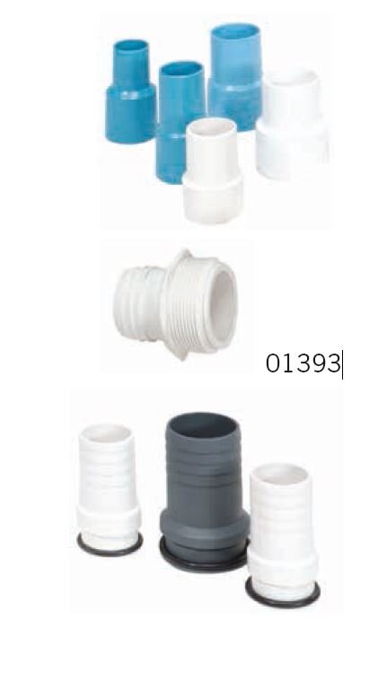 Fluidra Schlauchtülle aus ABS für Sauganschlüsse Saugschlauch DN 38