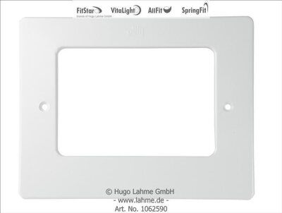 Blendrahmen aus ABS weiß für Skimmer