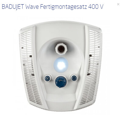 BADU Jet Wave Fertigmontagesatz 400 V