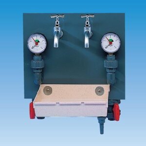 Differenzdruckmanometertafel aus Kunststoff...