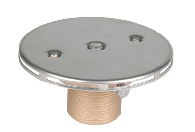 Allfit Bodendüse mengenregulierbar und verschließbar G 1 1/2" Blende aus V4A