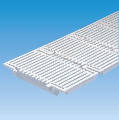 Rinnenrostplatte Stablänge 245- 335 mm Rinnenbreite 250- 340 mm Höhe: 22 mm